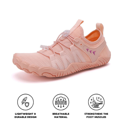 ZERO Velour barefoot shoe with wide toe box and zero drop sole