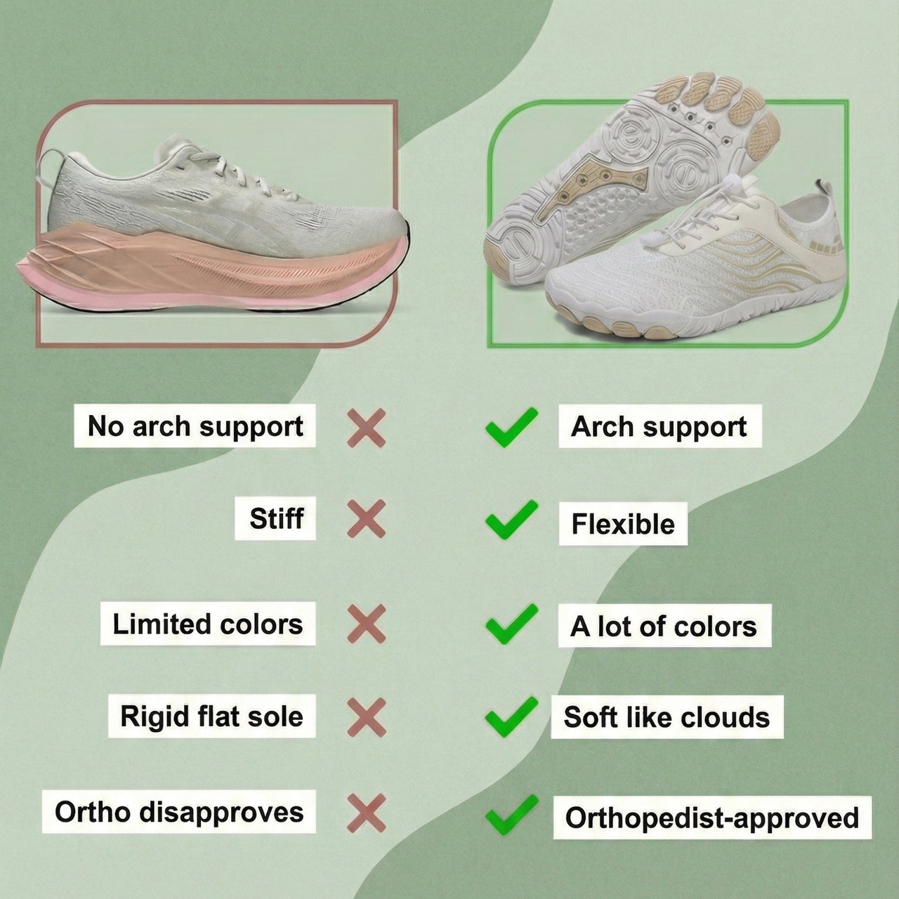 Zenith Pro- All-Day Comfort & Pain-Free Barefoot Shoes