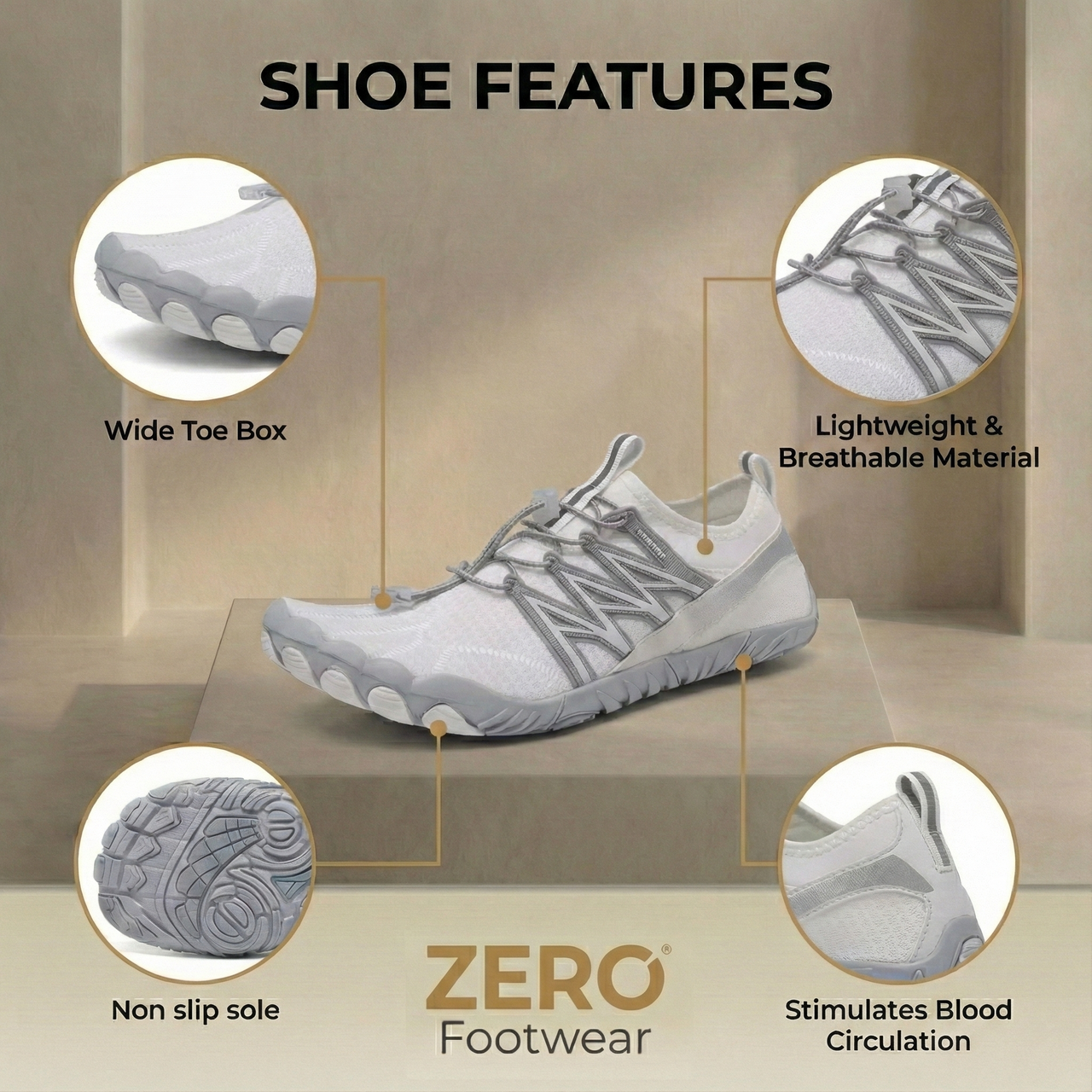 Cypher - Barefoot Shoes for All-Day Comfort & Foot Pain Relief (Unisex)