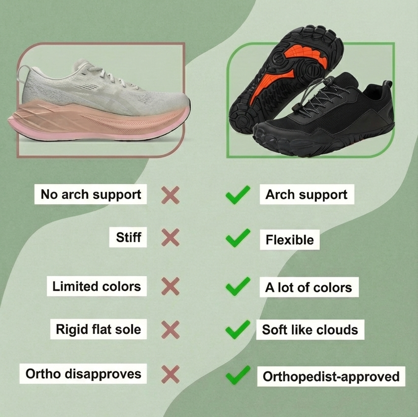 Summit - Non-Slip Healthy Barefoot Shoes