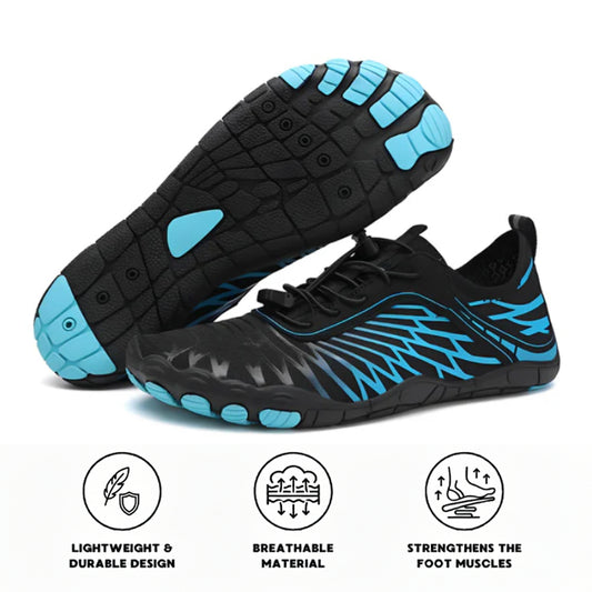 ZERO Zenith Midnight Series barefoot shoe with wide toe box and zero drop sole